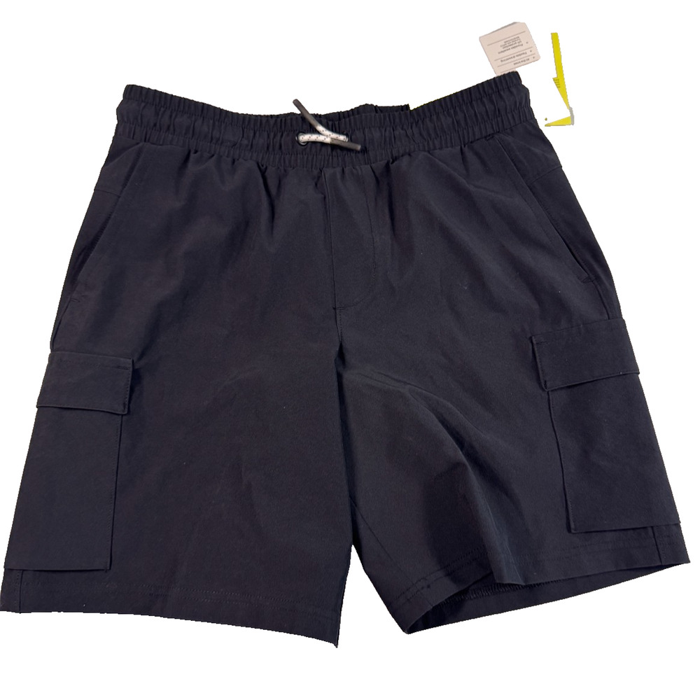 All in Motion Boys' Adventure Pull On Cargo Shorts Size Large Black NWT - Picture 2 of 5